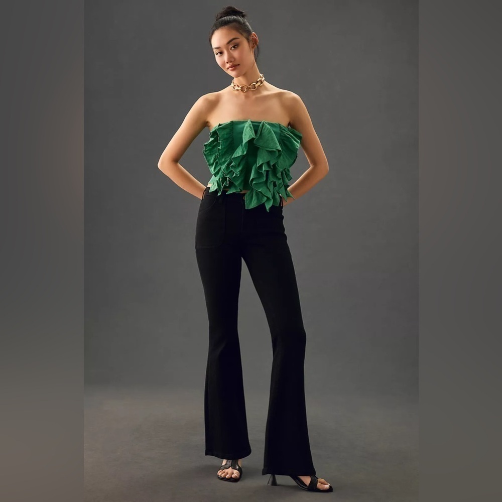 NWT Size 34 - Anthropologie The Icon Flare Jeans by Pilcro